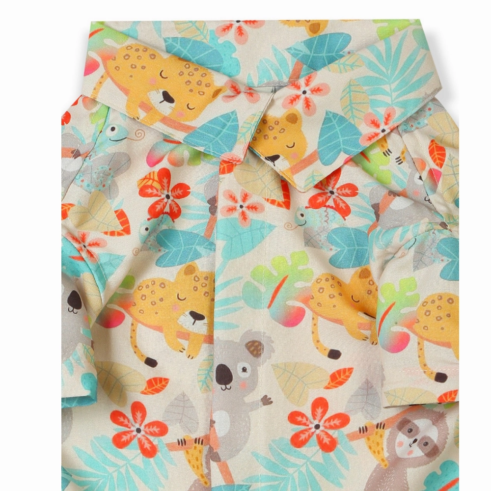 15buttons Tropical Koala Shirt for Dogs