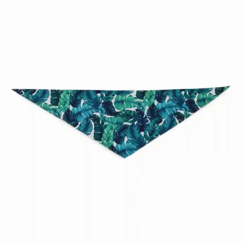 15buttons Tropical Leaf Bandana for Dogs