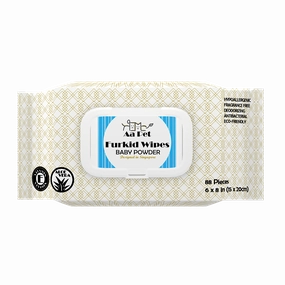 Aapet Furkid Wipes Baby Powder 88 Pieces