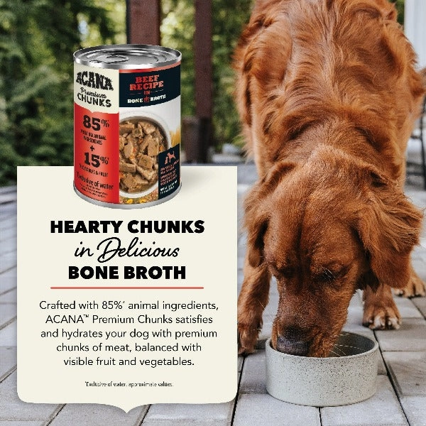 ACANA Beef Recipe in Bone Broth Canned Dog Food