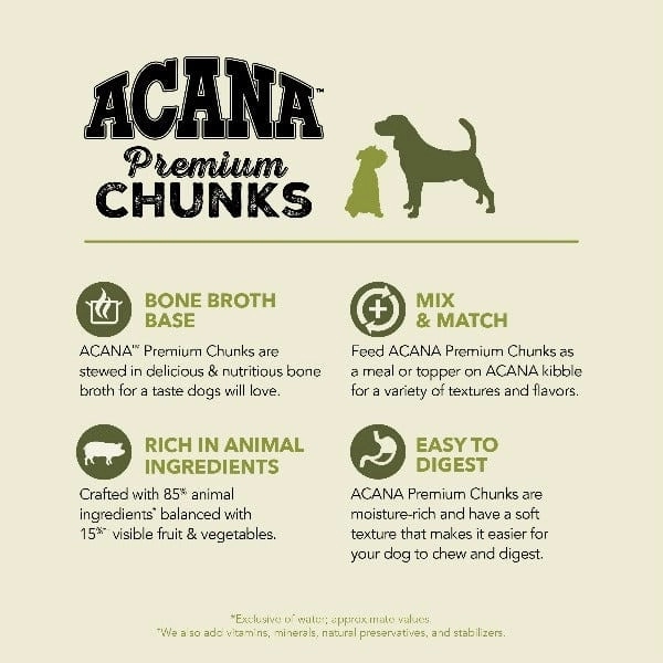 ACANA Pork Recipe in Bone Broth Canned Dog Food