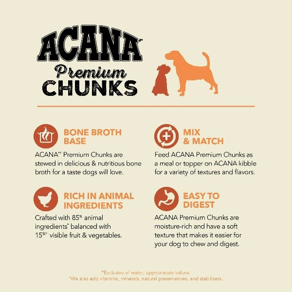 ACANA Puppy Recipe in Bone Broth Canned Dog Food