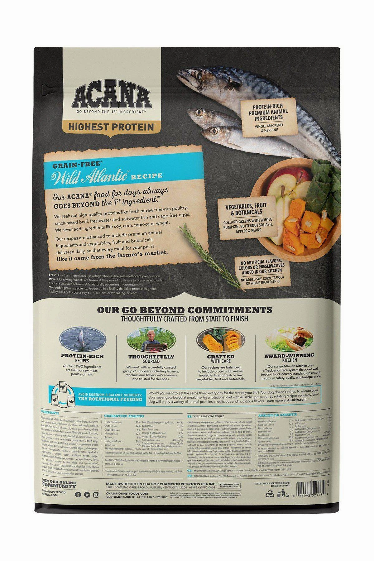 Acana Regionals Wild Atlantic Dry Dog Food