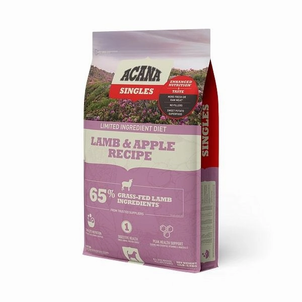ACANA Singles Lamb & Apple Recipe Grain Free Dry Dog Food