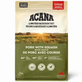 ACANA Singles Pork with Squash Recipe Dry Dog Food