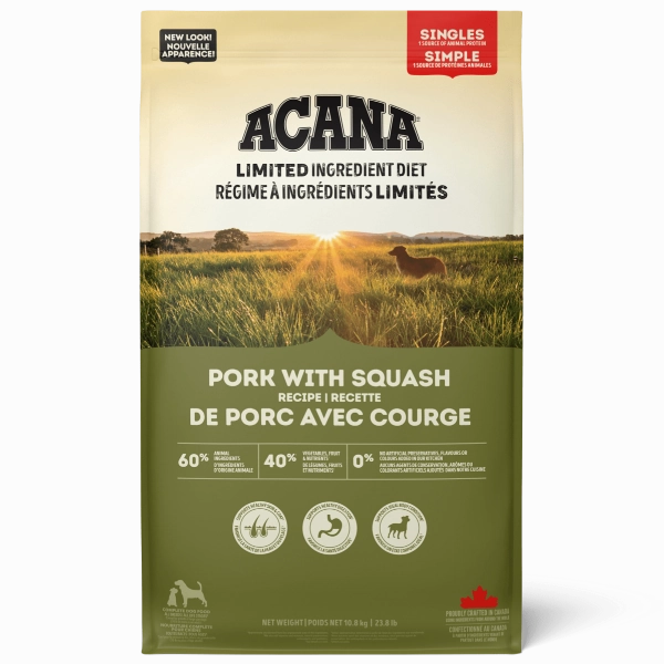 ACANA Singles Pork with Squash Recipe Dry Dog Food