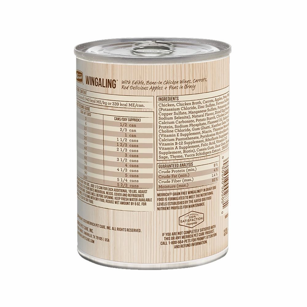 Adult Grain Free Wingaling Dog Can