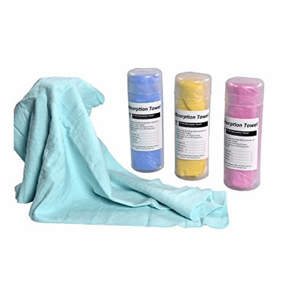 Aeolus Super Dry Absorption Towels for Dogs and Cats (Yellow)