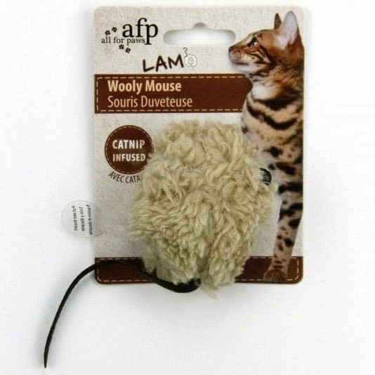 AFP Lamb Wooly Mouse Chirping Sound Cat Toy