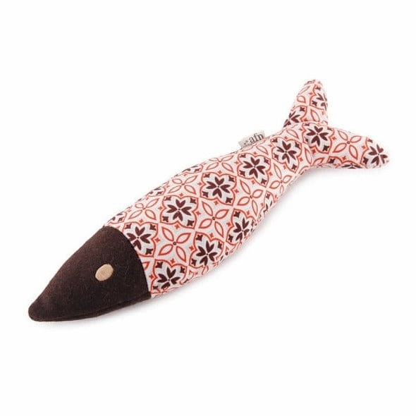 AFP Vintage Themed Smoked Fish Cat Toy