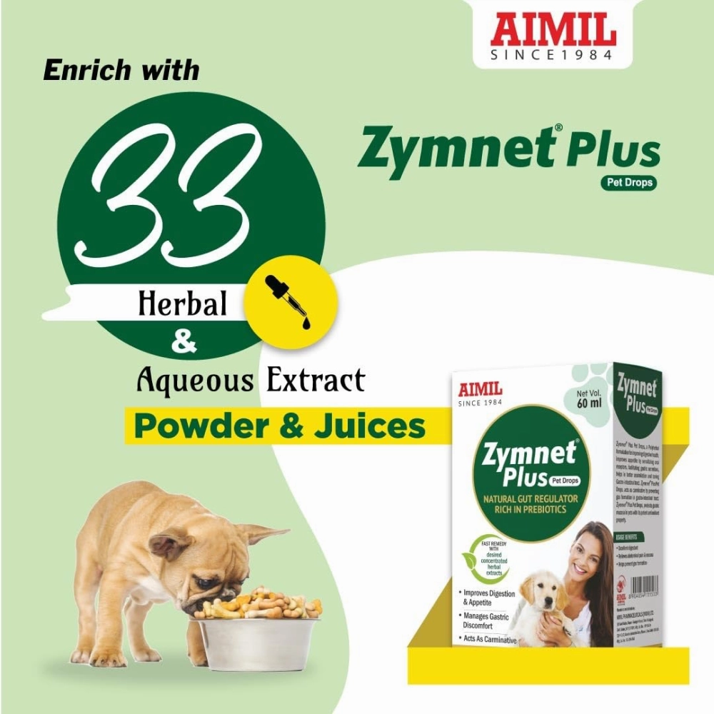 Aimil Zymnet Plus Drops for Dogs and Cats