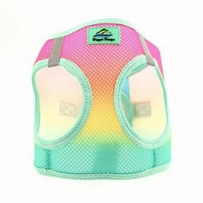 American River Choke Free Dog Harness Ombre Collection - Beach Party Ombre