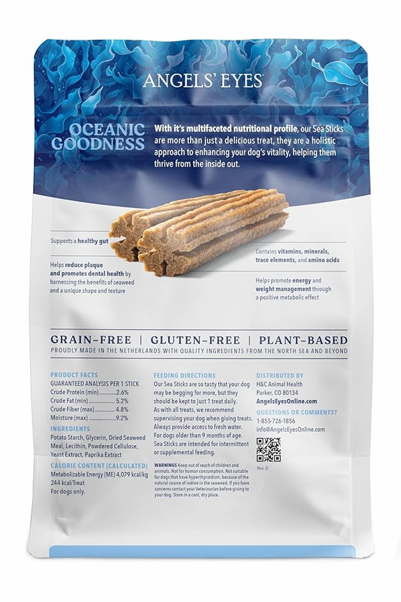 Angels' Eyes Sea Sticks Multi-Benefit Dog Treat