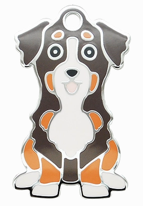 Animal Collection-Border Collie Dog Bone-Large