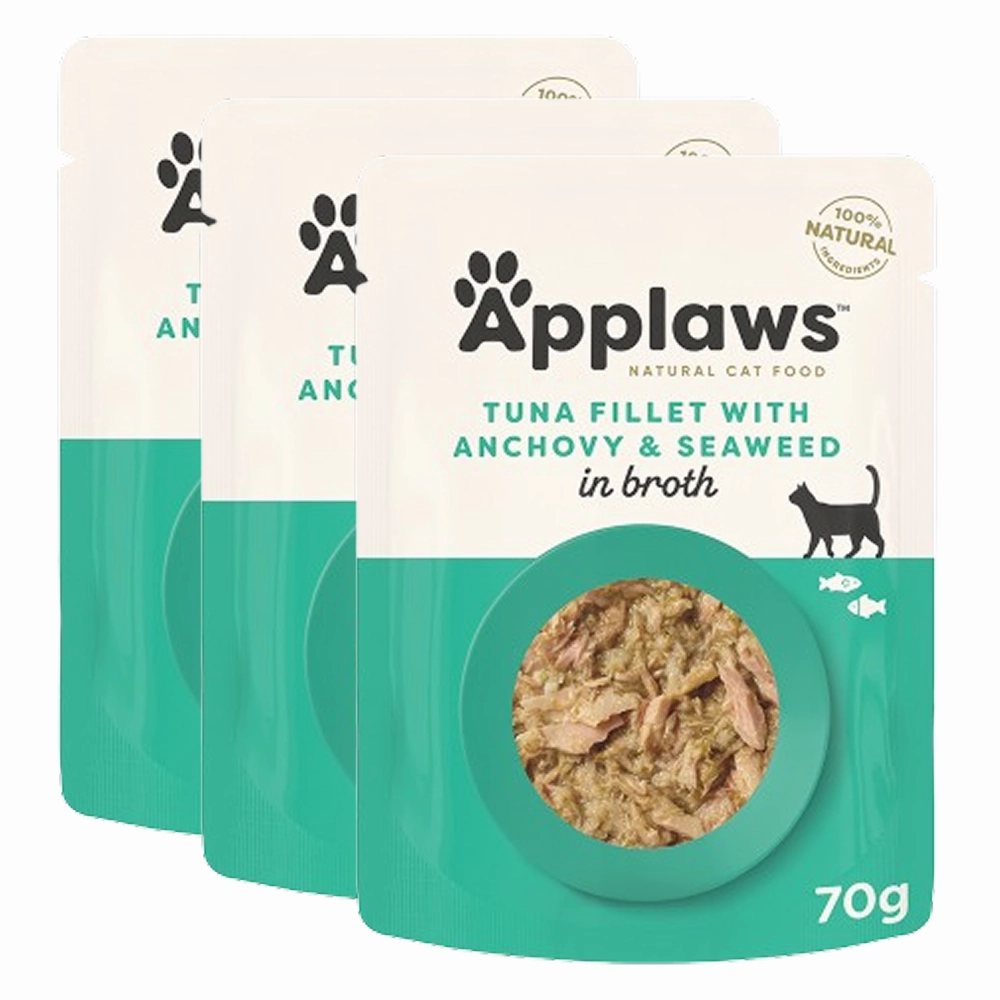 Applaws Tuna Fillet with Whole Anchovy Cat Wet Food