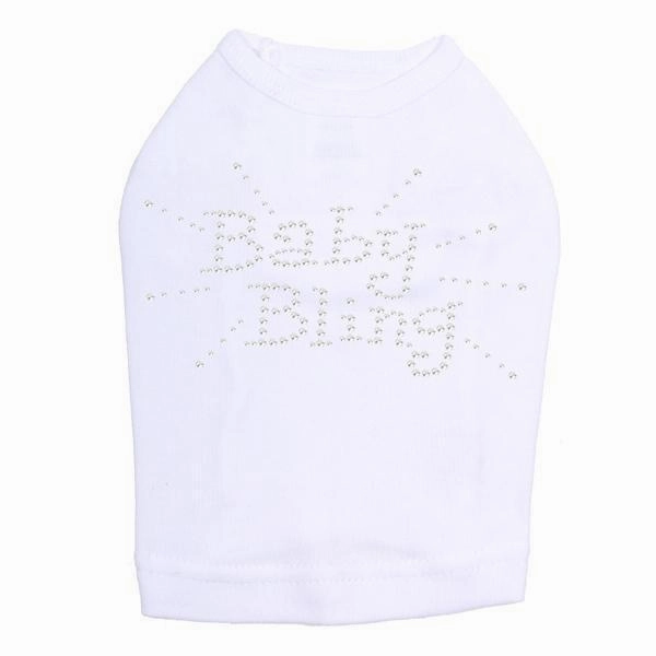 Baby Bling Rhinestone Dog Tank