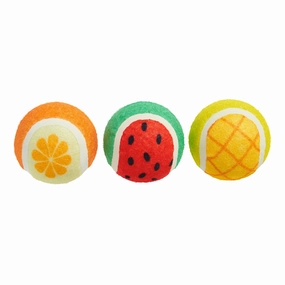 BARK Fetch Fruit Dog Fetch Toys (3 Pack)