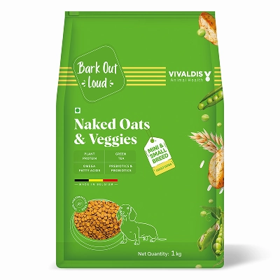 Bark Out Loud Naked Oats & Veggies Veg Mini & Small Breed Adult Dog Dry Food
