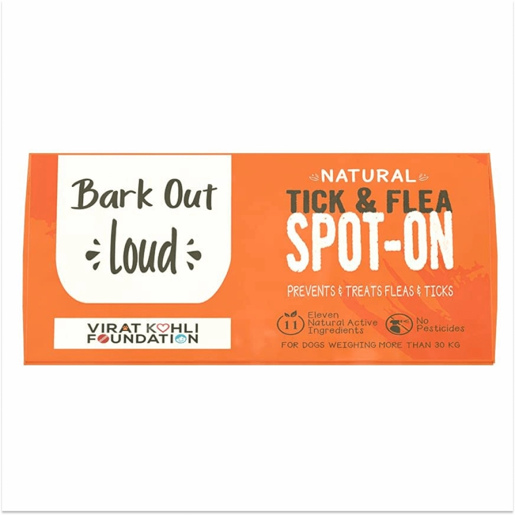 Bark Out Loud Natural Tick & Fleas Spot On Solution for Dogs and Cats