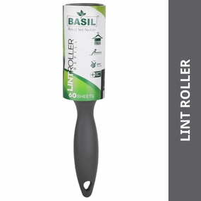 Basil Lint Roller for Dogs and Cats (Black)