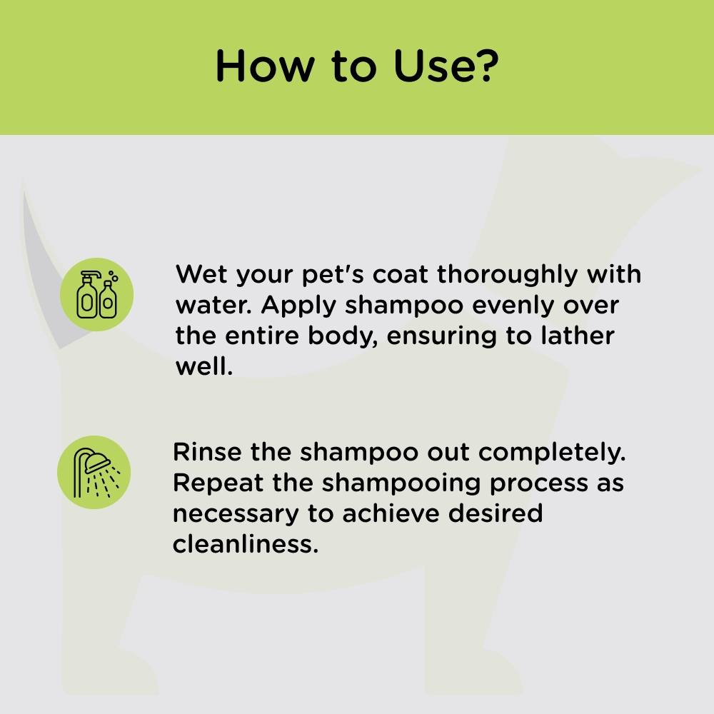 Basil Oat & Aloe Moisturising Shampoo for Dogs and Cats