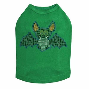 Bat Rhinestone Dog Tank