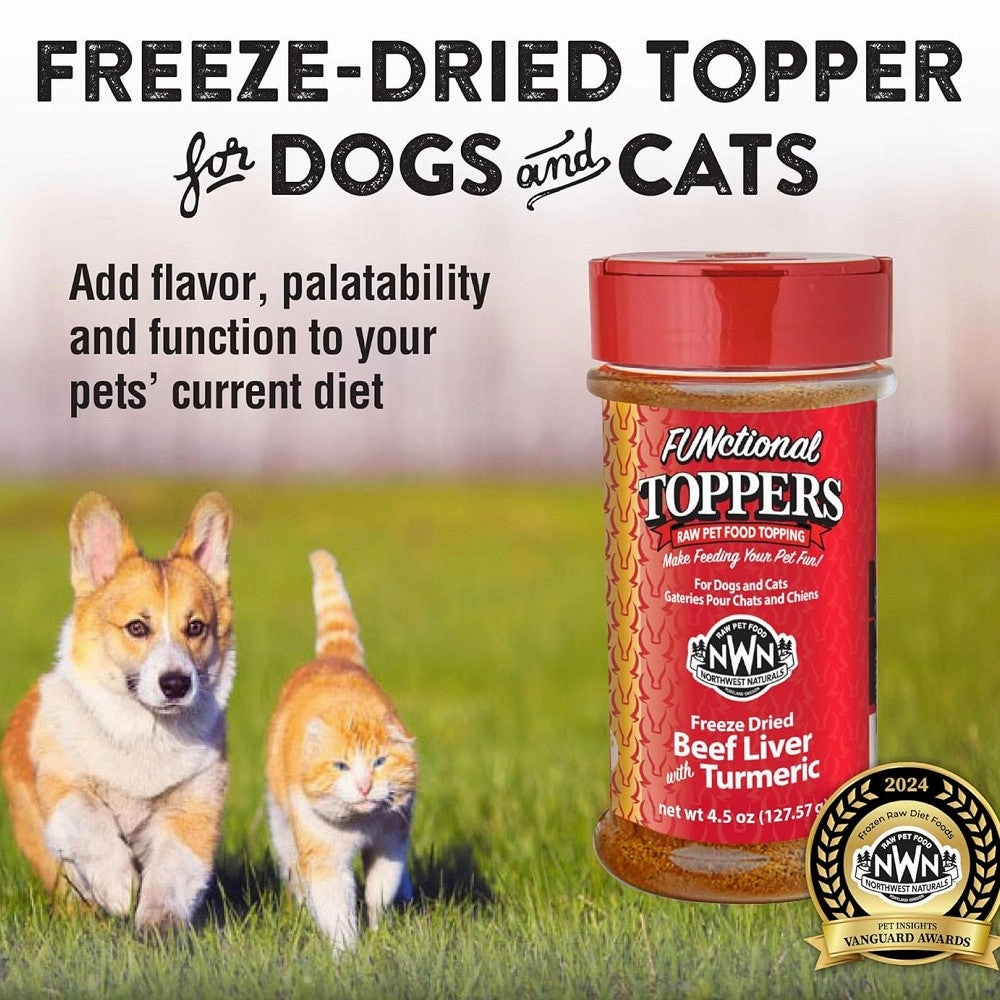 Beef Liver with Turmeric Dog & Cat Food Topper