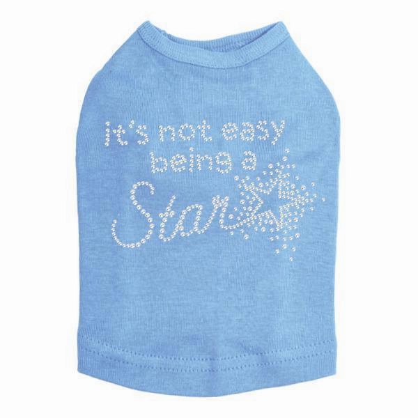Being A Star Rhinestone Dog Tank