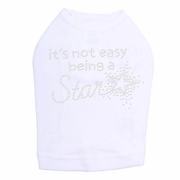Being A Star Rhinestone Dog Tank