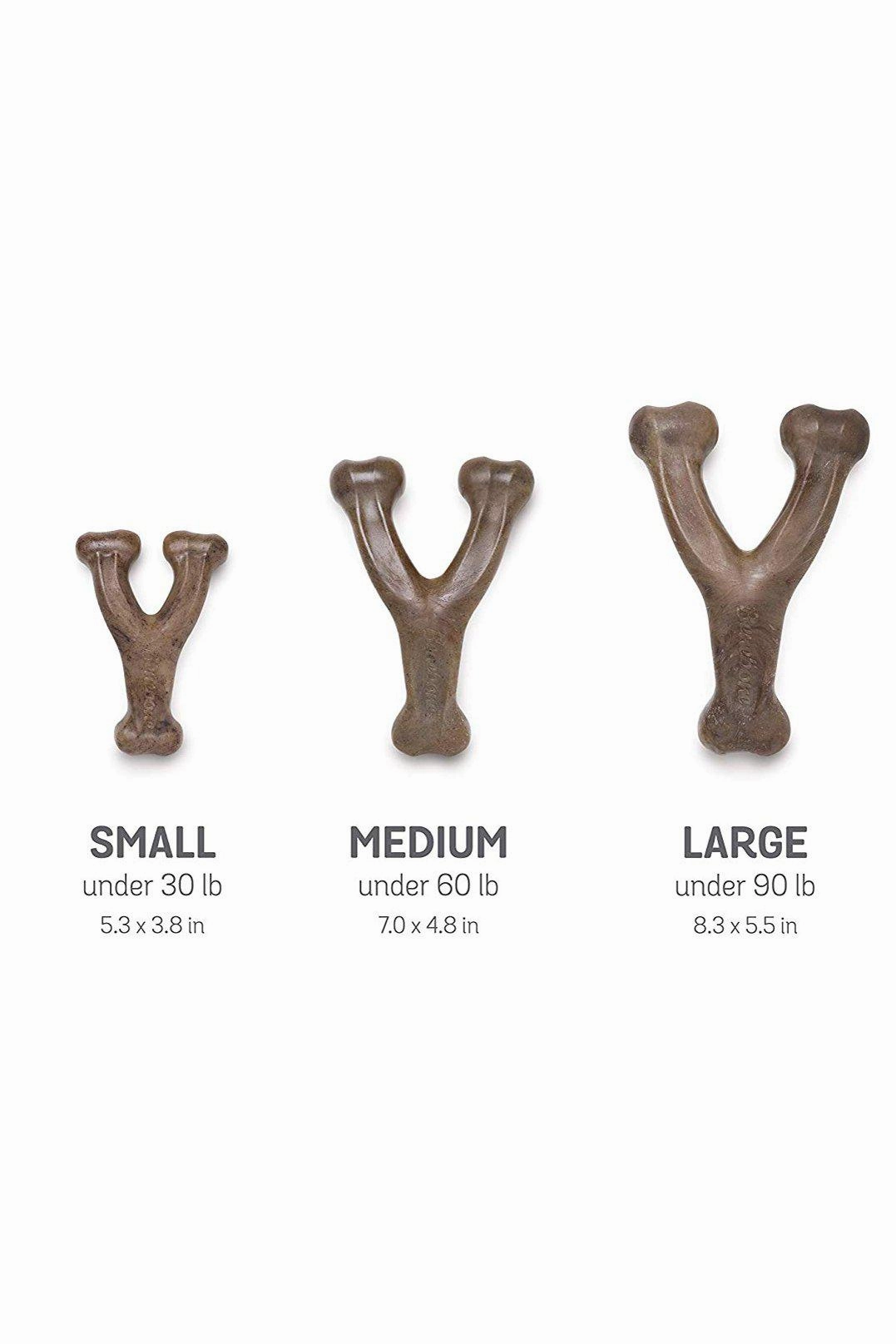 Benebone Peanut Butter Flavored Wishbone Dog Chew
