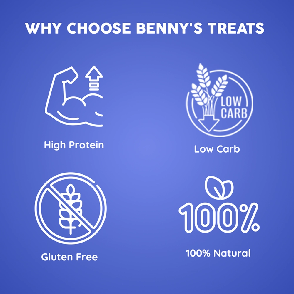 Bennys Bowl Chicken and Blueberry Jerky Dog Treats