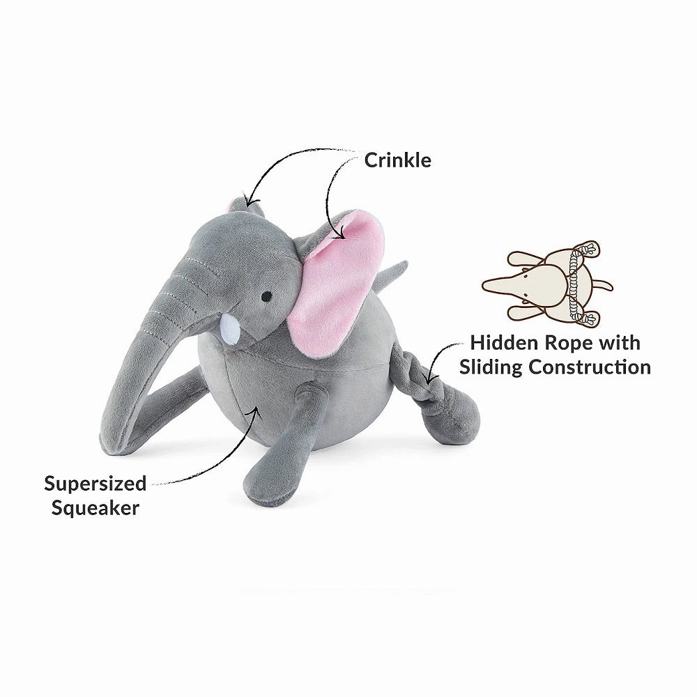 Big Five of Africa - Elephant Dog Plush Toy