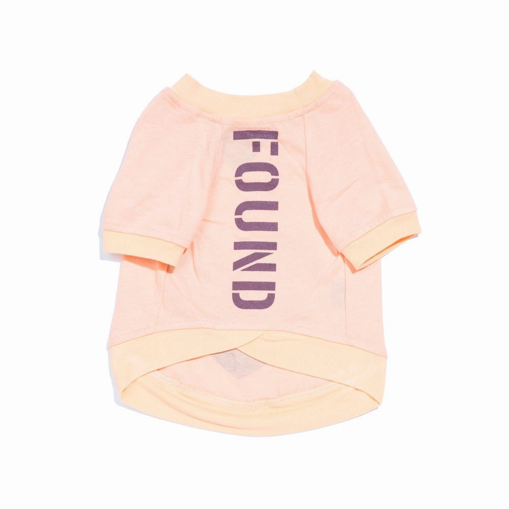 Big Full Heart Dog Tee Peach/Plum