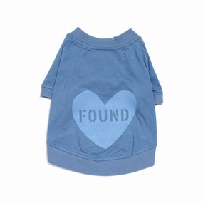 Big Full Heart Dog Tee Slate Blue/Sky