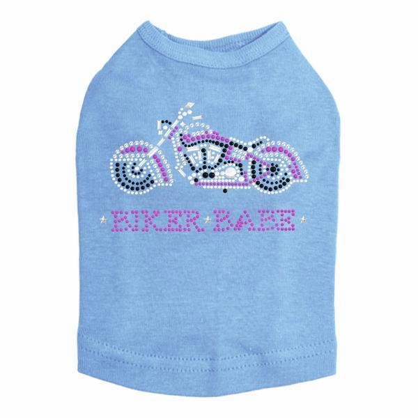 Biker Babe Rhinestone Dog Tank