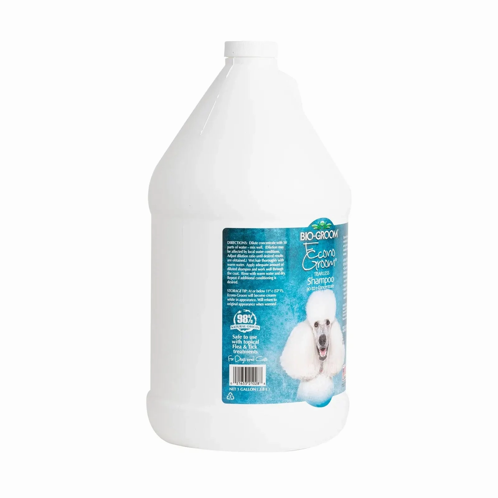 Bio-Groom - Econo Groom Tearless Shampoo (Super Concentrated) for Dogs 1 Gallon