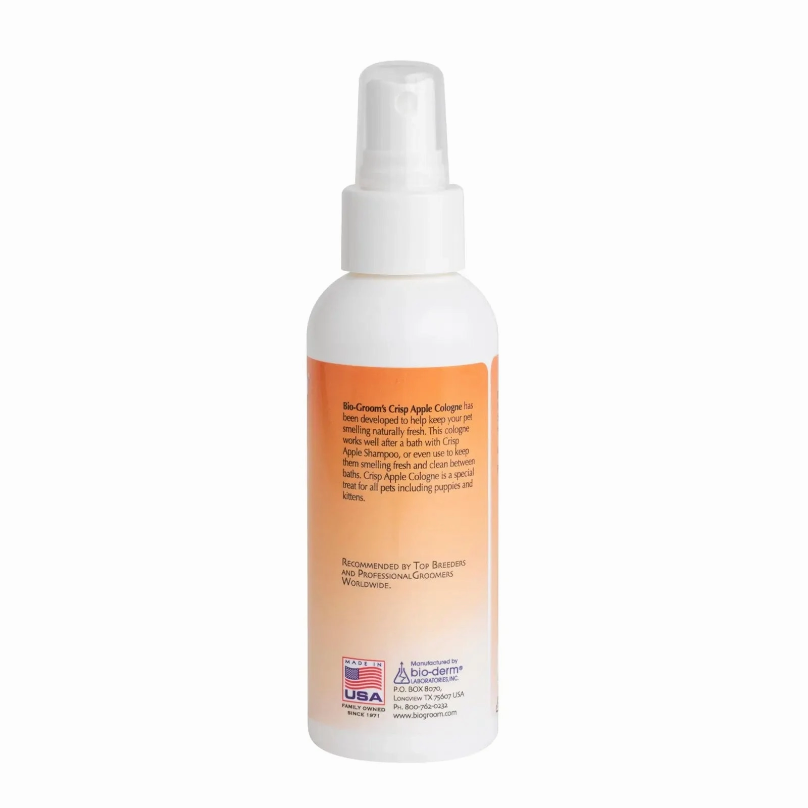 Bio-Groom - Long-Lasting Cologne (Crisp Apple) for Dogs 4oz