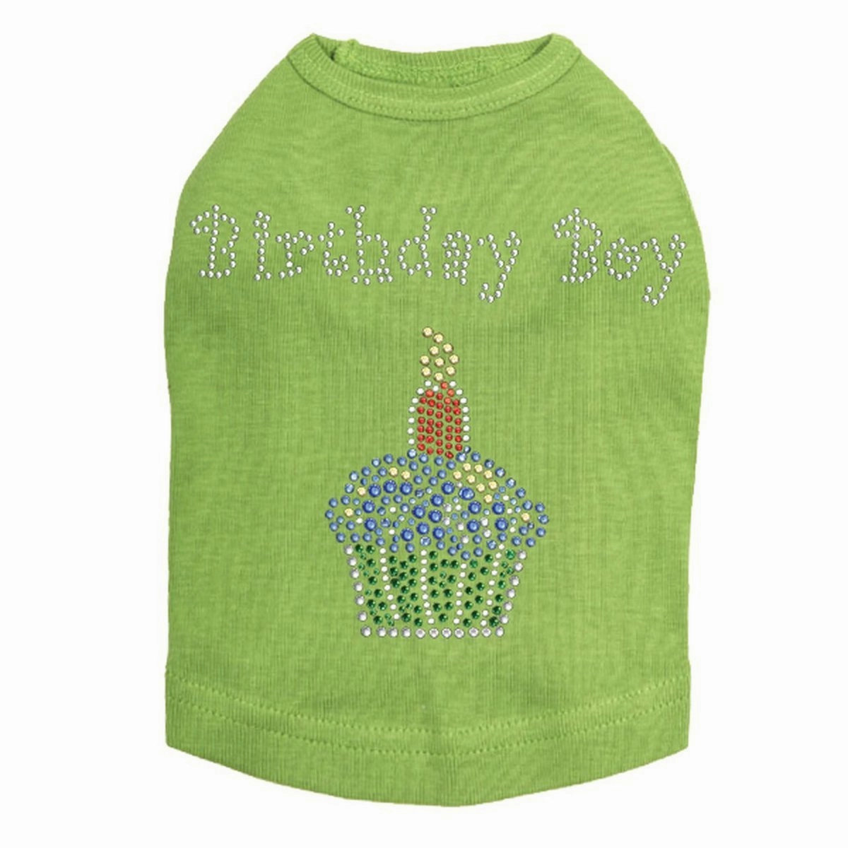 Birthday Boy Rhinestone Dog Tank