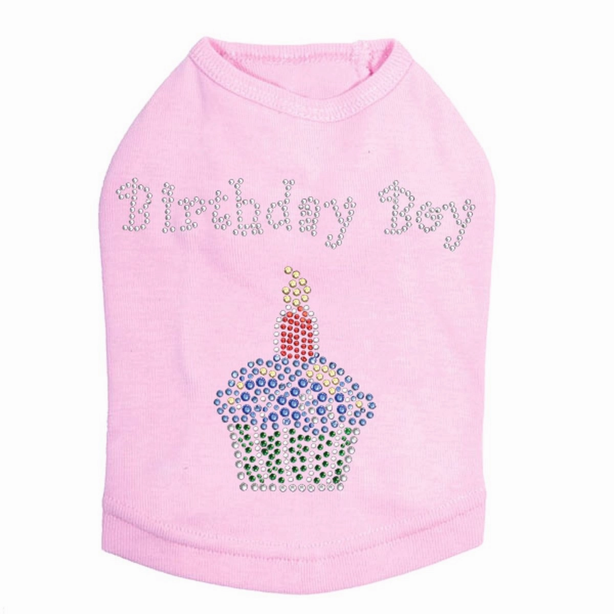 Birthday Boy Rhinestone Dog Tank