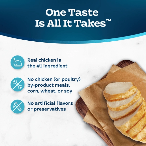 BLUE Tastefuls Healthy Aging Mature Chicken & Brown Rice Recipe Dry Cat Food, 7lb