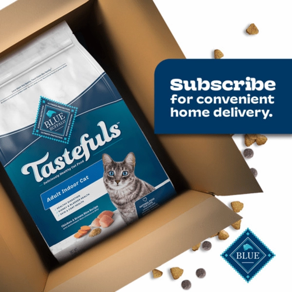 BLUE Tastefuls Indoor Health Chicken & Brown Rice Recipe Dry Cat Food