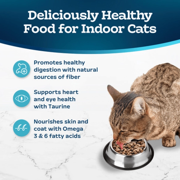 BLUE Tastefuls Indoor Health Chicken & Brown Rice Recipe Dry Cat Food
