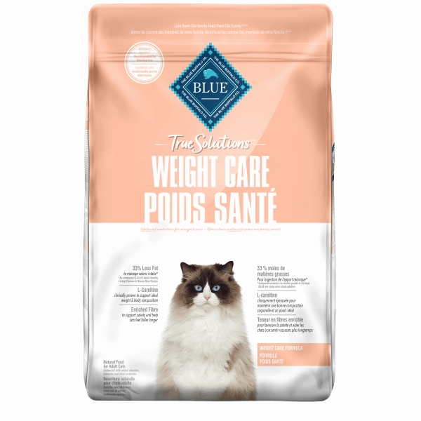 BLUE True Solutions Weight Care Adult Dry Cat Food, 15lb