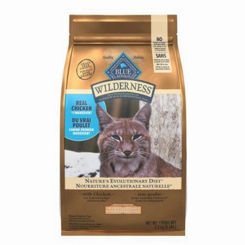 BLUE Wilderness Grain Free Weight Control Chicken Recipe Cat Food, 5lb
