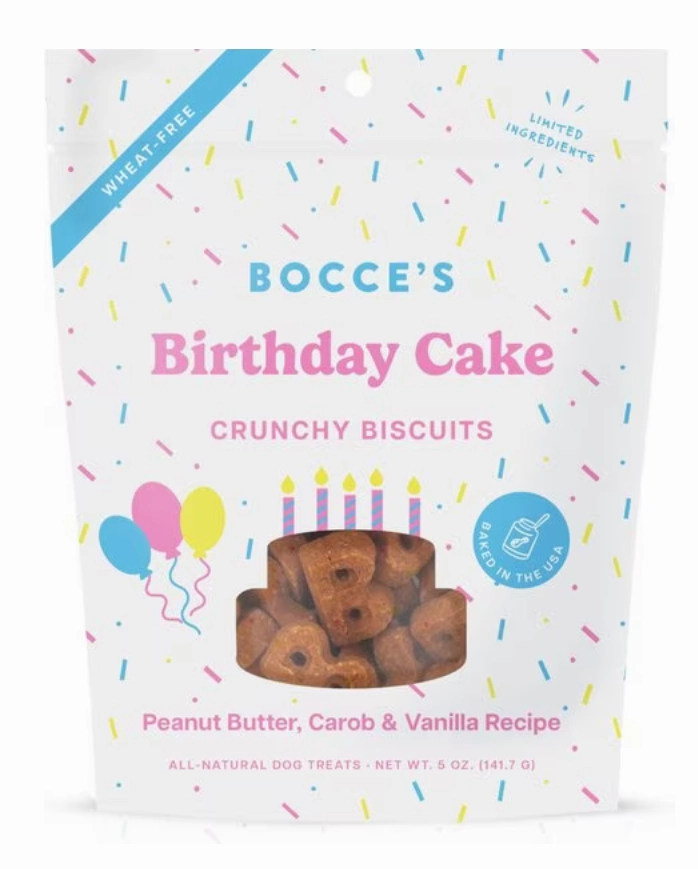 Bocce's Birthday Cake Treats 5 oz.