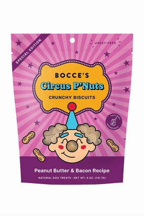 Bocce's Circus P'Nuts Crunchy Dog Treats