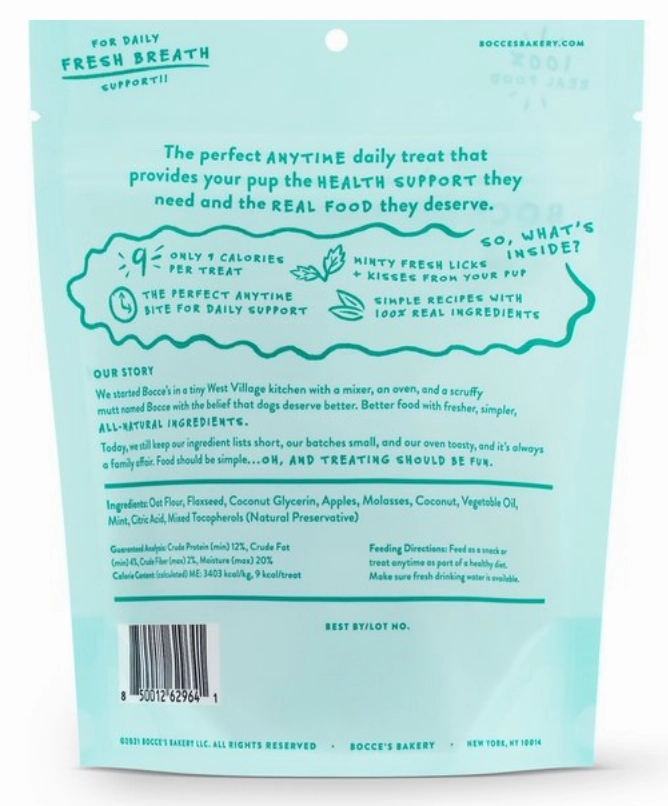 Bocce's Dailies Brushy Bites 6 oz.