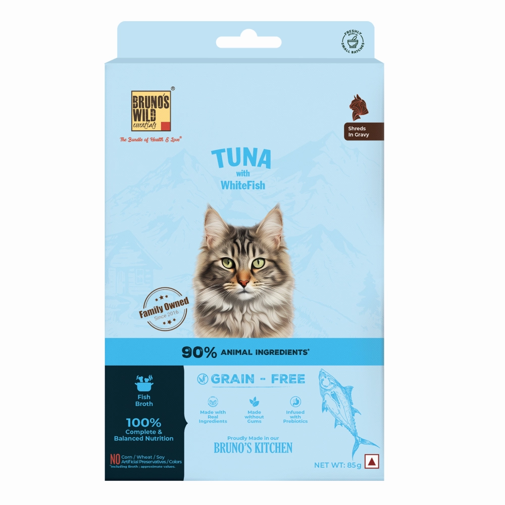 Bruno's Wild Essentials Tuna with Whitefish Cat Wet Food