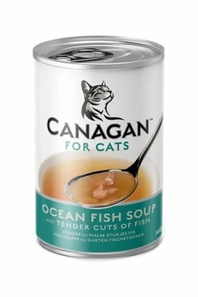 Canagan Ocean Fish Soup Canned Cat Topper