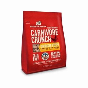 Carnivore Crunch Freeze Dried Cage Free Chicken Dog Treats